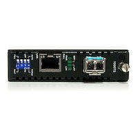 1000 Mbps Gigabit Single Mode Fiber Media Converter LC Maximum Fiber Cable length of 40 Km