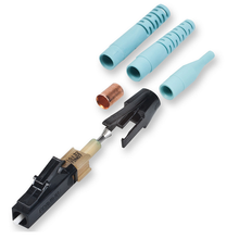UniCam Connector LC 50 µm Multimode Aqua (OM3/OM4) CORNING-C 95-050-99-X