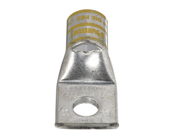 Panduit LCAX250-12-X 250 MCM - 262 MCM One-Hole Standard Barrel Flex Lug 1/2 Inch Stud Hole