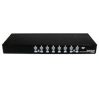 1U 16 Port Rackmount USB KVM Switch with OSD