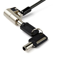 3-in-1 Universal Laptop Cable Lock Keyed Laptop/Desktop Security Cable Lock 6.5ft Push-to-Lock Button