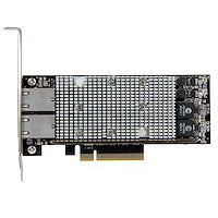 2-Port PCI Express 10GBase-T Ethernet Network Card Up to 20Gbps Bandwidth per port with Intel X540 Chip