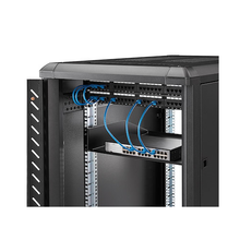 2U Server Rack Shelf Universal Mount Heavy Duty Steel 18" Deep Cantilever Tray Holds Upto 125lbs For 19" Network Equipment Rack & Cabinet