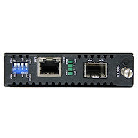 Gigabit Ethernet Fiber Media Converter with Open SFP Slot supports MSA-Compliant Single