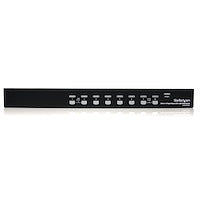 8 Port 1U Rackmount DVI USB KVM Switch Connect HDMI Based Systems