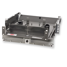 Rack 19" Pretium Connector Housing (PCH) two rack units hold four CCH Connector Panels CORNING-C PCH-02U