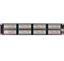 48 Port CAT6 2U 110 IDC Patch Panel 042-378/48