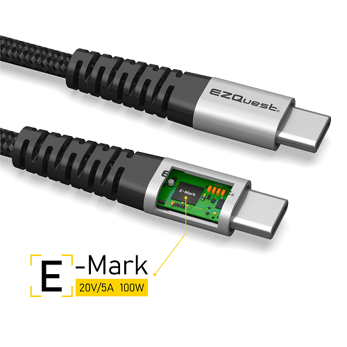 DuraGuard™ USB-C to USB-C Charge and Sync Cable (1.2 or 2 Meter)