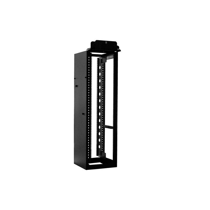 Adjustable ServerRack Square Punched Mounting Holes Black CPI 15214-70