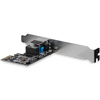 1 Port PCI Express PCIe Gigabit Network Server Adapter NIC Card Gigabit Detection and Link/Activity LED Indicators