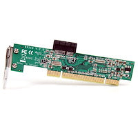 PCI to PCI Express Adapter Card PCI Expansion Slot Standard Profile Green