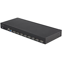8 Port 1U Rackmount USB KVM Switch Kit with OSD and Cables