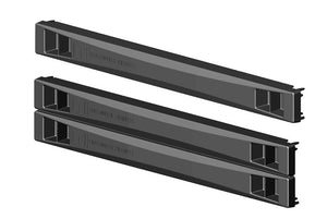 Snap-In Filler Panel Black Pack of 6  2U X 19" W CPI 34538-001