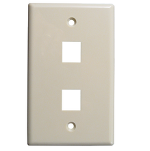 2-Port Keystone Wall Plate (Pack of 50)