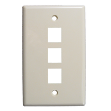 3-Port Keystone Wall Plate (Pack of 50)