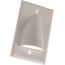 Wall plate Single Gang With Feedthrough White 307-503F/1G/WH (Pack of 50)