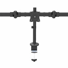 Desk Mount Triple Monitor Arm Ergonomic VESA 3 Monitor Mount up to 27 Articulating & Height Adjustable Pole Mount