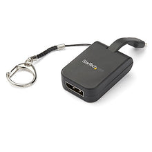 Compact USB C to DisplayPort 1.4 Adapter 8K 60Hz 4K USB C to DP Video Converter w Keychain Ring