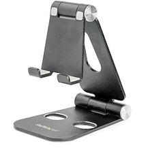 Adjustable Multi Angle Ergonomic Cell Phone Stand for Desk Portable Black