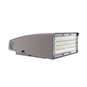 Aeralux Massino 100-Watts 5000K CCT 120V-277V White Photocontrol Outdoor Wall Pack Light