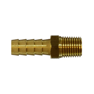 3/4" Hose  X 1" NPTF Hose Barb X Male Adapter Brass Fittings 32316