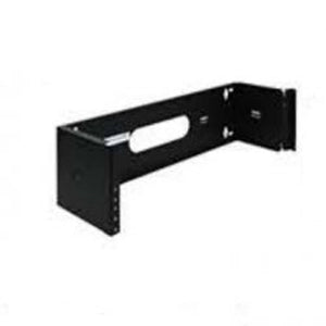 6 Inch Deep 19 Inch Wide Wall Mount Hinged Bracket 3U Single-Sided