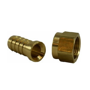 1/2" Hose  X 1/2" Female 45 Degree Flare Swivel Brass Fittings 32100