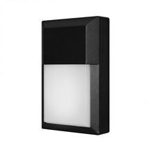 12 Watts 5000K LED Mini Wall Pack With Photocell 1,000 Lumens 120V EOL-WL04BLK-1250e