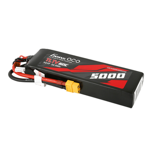 Gens Ace 5000mAh 3S1P 11.1V 60C Lipo Battery Pack With XT60 Plug