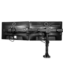 Desk Mount Triple Monitor Arm Ergonomic VESA 3 Monitor Mount up to 27 Articulating & Height Adjustable Pole Mount