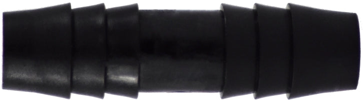 1/4 Black Polyethylene Hose Barb Union Splicer 33093B