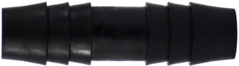 1/2 Black Polyethylene Hose Barb Union Splicer 33096B