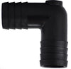 1/2 Black Polyethylene Hose Barb Union Elbow 33394B