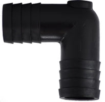 5/8 Black Polyethylene Hose Barb Union Elbow 33395B