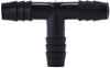 1/2 Black Polyethylene Hose Barb Tee 33433B