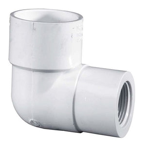 2" X 1-1/2" W Socket Connection 90° Reducing Elbow Schedule-40 PVC Elbow 406-251S