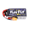 Tattu FunFly 1300mAh 4S1P 14.8V 100C Lipo Battery Pack With XT60 Plug