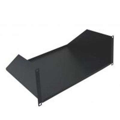 15 Inch Deep Solid Bottom Shelf Rack Single Sided 3U (1-Pack)