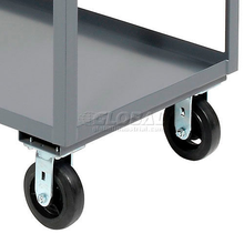 Jamco Service Cart With 2 Shelves 1200 Lb Capacity 60"L X 30"W X 29"H Gray SL360-R6