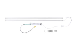 Magnilumen Plus 4FT 2PCS 60W Selectable Dimmable Magnetic LED Retrofit Kit Board