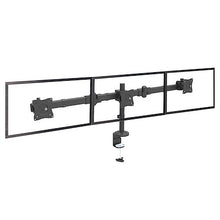 Desk Mount Triple Monitor Arm Ergonomic VESA 3 Monitor Mount up to 27 Articulating & Height Adjustable Pole Mount