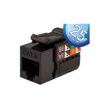 CAT6 Keystone Jack With Data Grade RJ45 8×8 (Pack of 25)