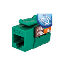 CAT6 Keystone Jack With Data Grade RJ45 8×8 (Pack of 25)