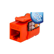 CAT6 Keystone Jack With Data Grade RJ45 8×8 (Pack of 25)