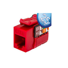 CAT6 Keystone Jack With Data Grade RJ45 8×8 (Pack of 25)