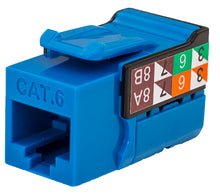 CAT6 Keystone U-Jack With Data Grade RJ45 90° 8×8 (Pack of 25)