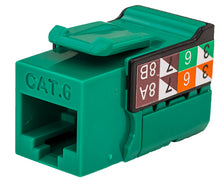 CAT6 Keystone U-Jack With Data Grade RJ45 90° 8×8 (Pack of 25)