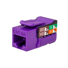 CAT6A Keystone U-Jack With Data Grade RJ45 90° 8×8 (Pack of 25)