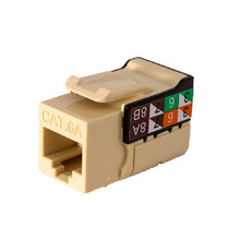 CAT6A Keystone U-Jack With Data Grade RJ45 90° 8×8 (Pack of 25)