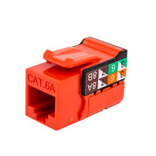 CAT6A Keystone U-Jack With Data Grade RJ45 90° 8×8 (Pack of 25)